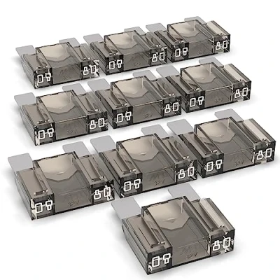 Imagen de AUPROTEC Maxi Fusibles 20A 80A Fusible de Cuchilla selección: Ampere Blanco, 10 Piezas