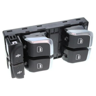 Imagen de VEMO V10 73 0321 Interruptor, elevalunas delante, lado del conductor Q+, calidad de primer equipo AUDI: Q3, A6 C7 Avant
