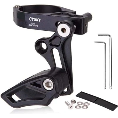 Imagen de CYSKY Guía de Cadena Bicicleta Protector MTB Montaje Directo 7075 Aleación Aluminio para la mayoría Bicicletas carretera montaña