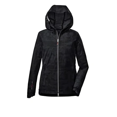 Imagen de Killtec Women&#039;s Chaqueta funcional de 2 1/2 capas con capucha KOS 22 WMN JCKT, black, 36, 38284 000