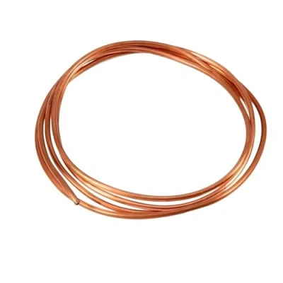 Imagen de Tubo de Cobre, Cobre Suave 2M, OD 4 mm x ID 3 mm, para tuberías refrigeración