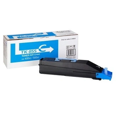 Imagen de Kyocera TK 855C toner cian (original)