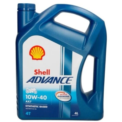 Imagen de Aceite de motor SHELL AX7 10W40 4L