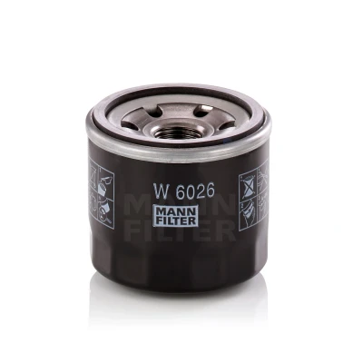 Imagen de MANN FILTER W 6026 Filtro de aceite 3/4 16 UNF 1B enroscable SUZUKI: SWIFT 5, Ignis III, Celerio