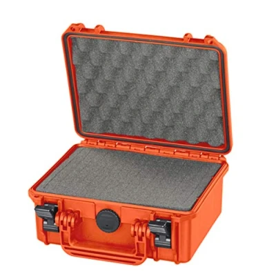 Imagen de MAX Cases MAX235H105S.001 Naranja Maleta hermética con Espuma pre Cortada a cubetas Dimensiones internas 235 x 180 106 mm