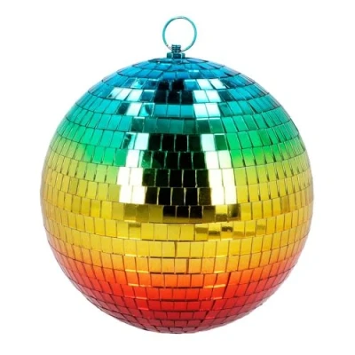 Imagen de Boland Bola de discoteca, brillante, diámetro aprox. 20 cm, Disco Fever, decoración para fiestas, colgar, fiestas o Año Nuevo