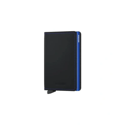 Imagen de SECRID SLIM WALLET MATTE BLACK BLUE UNICA