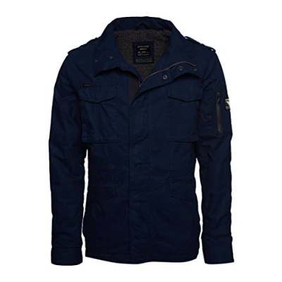 Imagen de Superdry Classic Rookie Jacket Chaqueta, Escuadrón Armada, M para Hombre