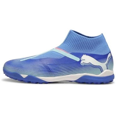 Imagen de Puma Future 7 Match Laceless TT Botas de fútbol multitacos, Hombre, Talla: 46, Bluemazing/white/electric peppermint Zapatos