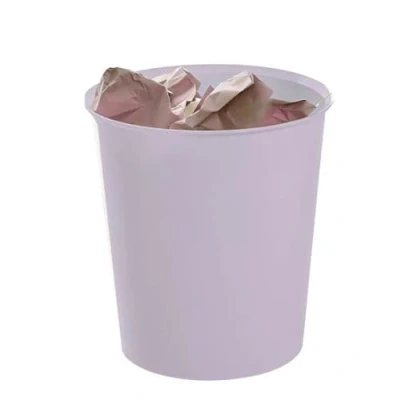 Imagen de Papelera plastico archivo 2000 ecogreen 100% reciclada 18 litros color malva pastel