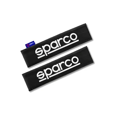 Imagen de SPARCO SPC PAD SPC1209BK Almohadilla de cinturón seguridad negro Poliéster