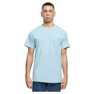 Imagen de Build Your Brand Camiseta Cuello Redondo, Azul Cielo, M para Hombre