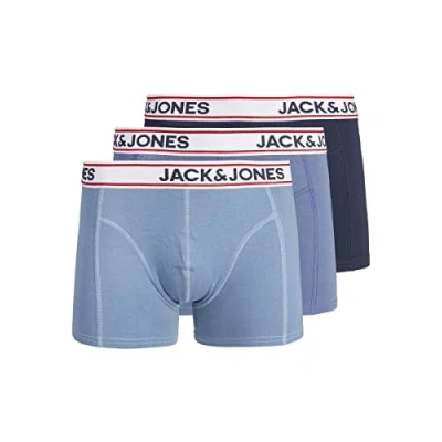 Imagen de Jack &amp; Jones Trunks 3 Pack Navy Blazer M