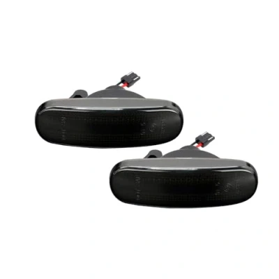 Imagen de Juego de intermitentes laterales LED compatible con Abarth/Fiat miscelánea Gris incl. luces dinámicas
