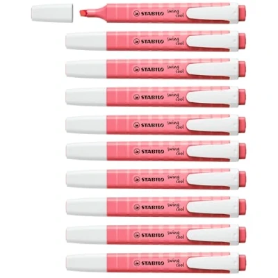 Imagen de Rotulador stabilo fluorescente swing cool pastel color rosa cerezo en flor