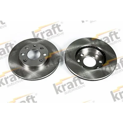 Imagen de KRAFT 6041560 Disco de freno 236, 236,0 20,0 4 ventilado OPEL: Astra F CC, Corsa B Hatchback, Kadett E CHEVROLET: Aveo / Kalos Hatchback