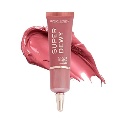Imagen de Makeup Revolution, Superdewy Colorete Líquido, You Got Me Blushing, 15ml