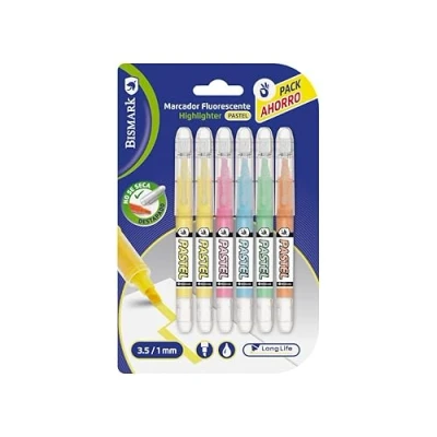 Imagen de Bismark Subrayadores pastel líquidos Long life 5 colores