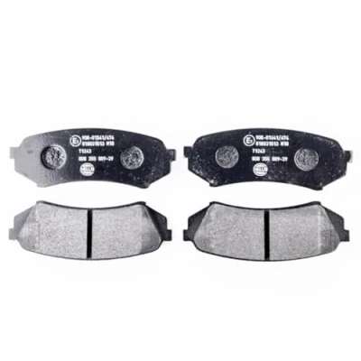 Imagen de HELLA 8DB 355 009 391 Juego de pastillas freno no preparado para indicador desgaste TOYOTA: Land Cruiser 100, Prado 70 SUV