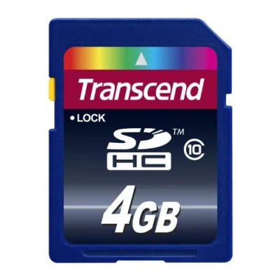 Imagen de Sdhc Transcend Secure Digital 4 Gb Clase 10