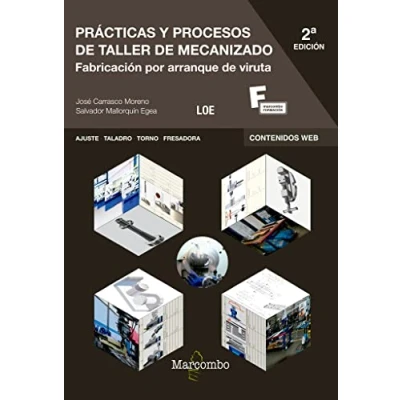 Imagen de Prácticas y procesos de taller mecanizado 2ª: 1 (MARCOMBO FORMACIÓN)