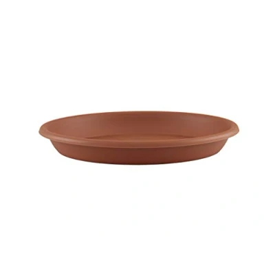 Imagen de Artevasi Plato Redondo de plástico para Maceta 45 cm, Color Terracota
