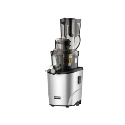 Imagen de kuvings Exprimidor REVO830 lento Doble apertura de llenado sistema corte automático Plata Mate