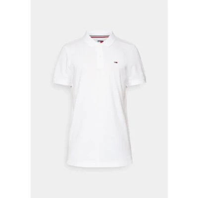 Imagen de Tommy Jeans SLIM Placket Polo, Hombre, Talla: 54, White
