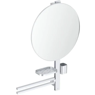Imagen de Ideal Standard ALU+, Cinta multifunción M, Barra de Belleza para el baño, Matt Silver, BD588SI