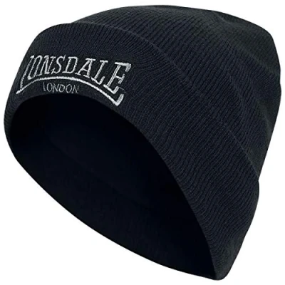 Imagen de Lonsdale Dundee Gorro, Hombre, Talla: One Size, Black