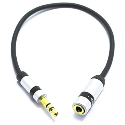 Imagen de VITALCO TRRS a TRS Adaptador Audio de Micrófono Cable Mini Jack 3.5 Macho 4 Pines 3.5mm Hembra