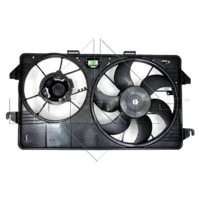 Imagen de NRF 47452 Ventilador de radiador 380 12 200 con bastidor (armazón) FORD: Transit Connect Mk1 Furgón, Tourneo