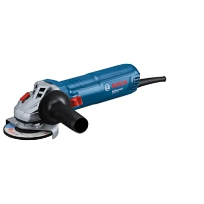 Imagen de Bosch Professional amoladora angular con cable GWS 12 115 (Ø del disco: mm, potencia 1200 W, prot. contra re arranque, incl. caperuza protectora, tuerca apriete, llave brida, empuñadura auxiliar)
