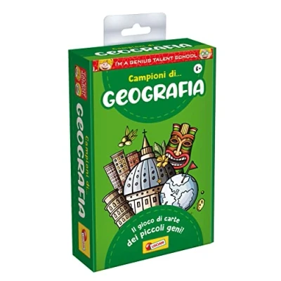 Imagen de Lisciani Giochi 92307 I&#039;m a Genius Campeones de Geografía, Partir 5 años
