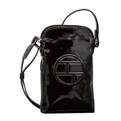 Imagen de TOM Tailor Rosabel Patent Funda para el teléfono Schwarz black, Mujer, Talla: One Size, black