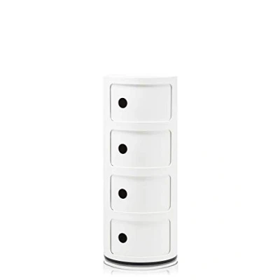 Imagen de Kartell Componibili Cajonera, Blanco, 32 x 77 cm, 4 elementos