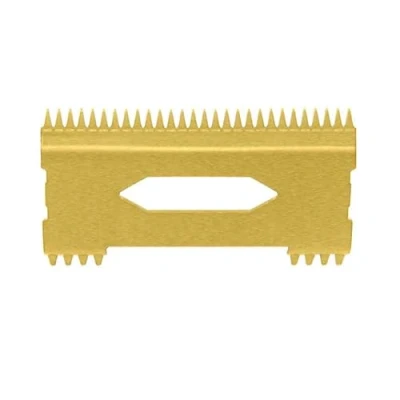 Imagen de Gamma+ Alpha Gold Cuchilla de corte pelo dientes profundos para peluquería y