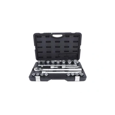 Imagen de KS TOOLS 911.0721 Juego de tubos Acero cromo vanadio 3/4 con función trinquete cuadrado