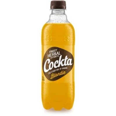 Imagen de 12 Cockta sabor legendario con el mejor refresco de extracto hierbas bebida despensa sin alcohol Delicia eslovena para tus momentos Nueva perfecta cualquier ocasión (BLONDIE 0,5 l)