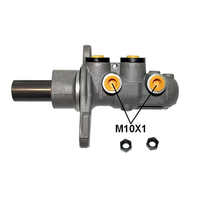 Imagen de BREMBO M 50 049 Cilindro Maestro de Freno Aluminio 12 X 1 (2)