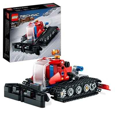 Imagen de LEGO Technic Máquina Pisanieves de Invierno o Moto Nieve, Maqueta Vehículo 2 en 1, Juguete Aprendizaje Niños y Niñas 7 Años Más, Idea Regalo 42148