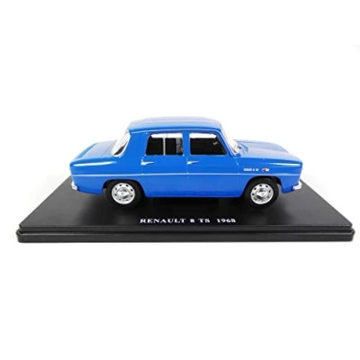 Imagen de OPO 10 Compatible con Renault 8 TS 1968 Colección 1/24 Coche Argentino R8 (E002)
