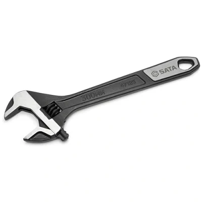 Imagen de SATA ST47125 Llave Inglesa Ajustable de Mandíbula Extra Ancha 305 mm con Cuerpo Aleación Acero Forjado y Acabado Cromado