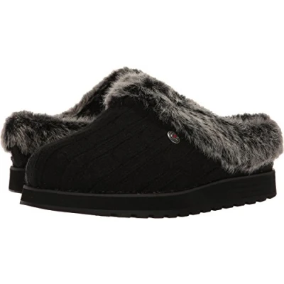 Imagen de Skechers Wide Fit Keepsakes Pantuflas black, Mujer, Talla: 39, Black Zapatos