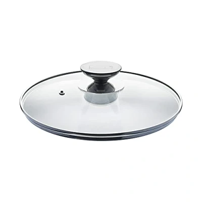 Imagen de Berndes Titanio Special Edition 28 cm, Tapa de Cristal Apta para ollas y sartenes 24 cm diámetro, irrompible Resistente al Calor