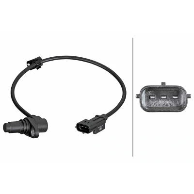 Imagen de HELLA 6PU 358 381 521 Sensor de Cigueñal 3polos Hall KIA: cee‘d II Hatchback