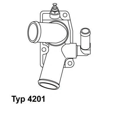 Imagen de WAHLER 4201.92D Termostato, refrigerante 92 con junta OPEL: Vectra B Berlina, CC, Familiar