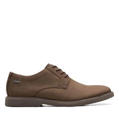 Imagen de Clarks Atticus Lt Lo Gore Tex Zapatos de Nobuck en Color marrón Oscuro, Talla 7½, Brown, 41.5 EU
