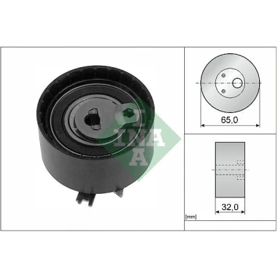 Imagen de INA 531 0710 10 Polea tensora, correa dentada RENAULT: LAGUNA 2, MEGANE 2 Kombi, SCENIC