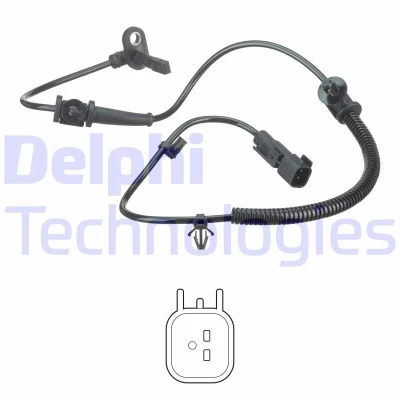 Imagen de DELPHI SS20594 Sensor de ABS activo 850 OPEL: Insignia A Sports Tourer, Berlina, Hatchback